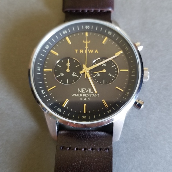 Triwa Smokey Nevel watch chronograph - Picture 4 of 5